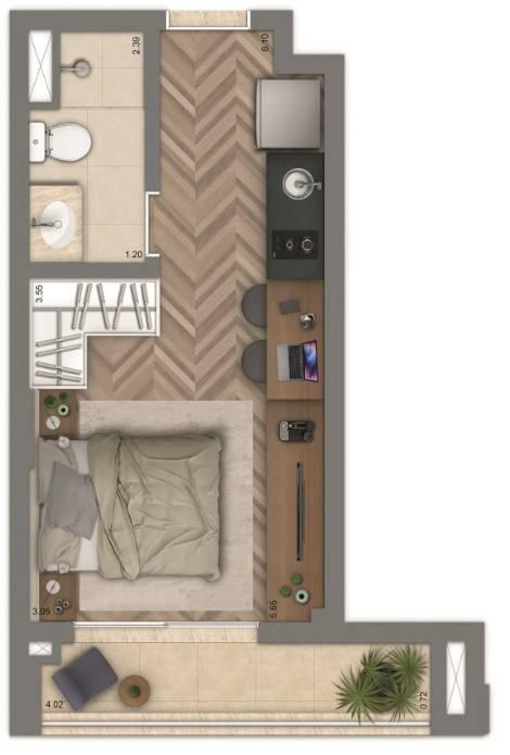 Loja-Salão, 24 m² - Foto 7